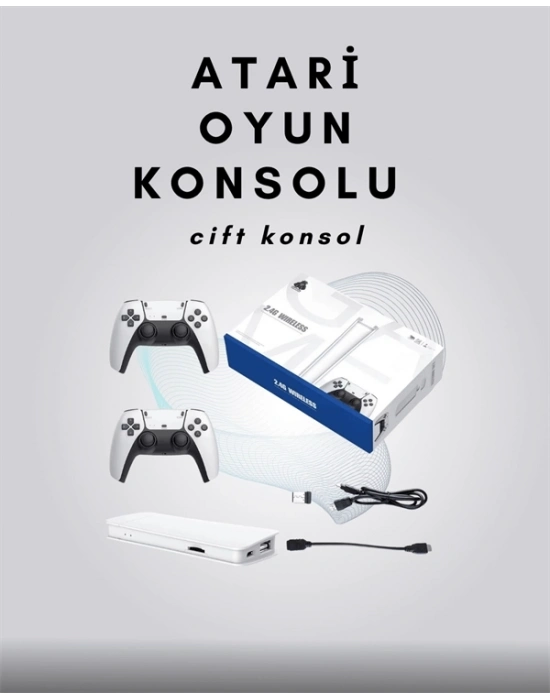 ® 4K Destekli Bluetooth Retro Oyun Konsolu – M15 Modeli