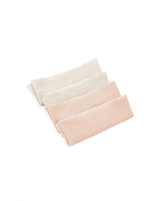 ®  4lü Bürümcük Mendil 802 Somon