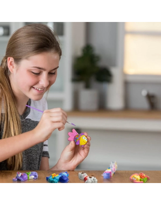 ® Sevimli Hayvanlar Kalıp ve Boyama Seti