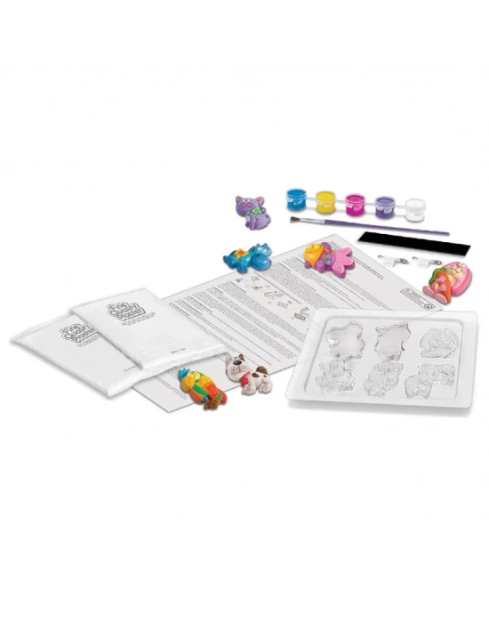 ® Sevimli Hayvanlar Kalıp ve Boyama Seti