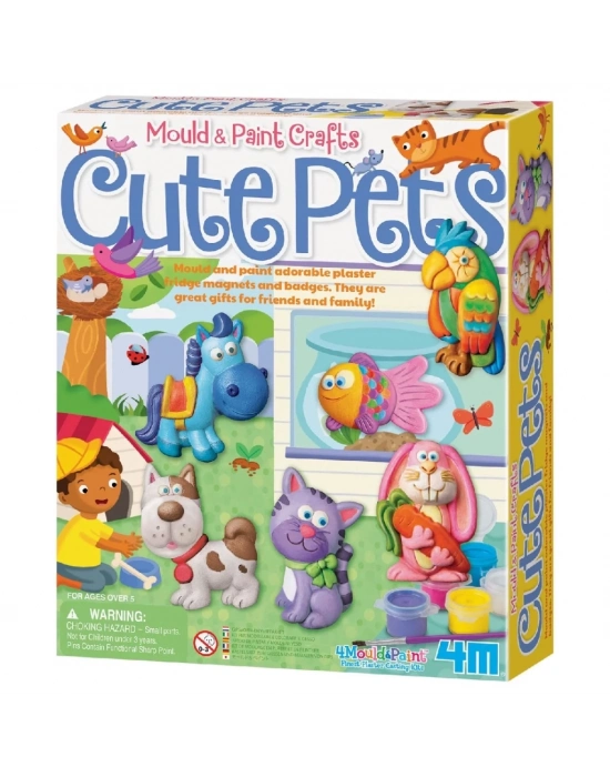 ® Sevimli Hayvanlar Kalıp ve Boyama Seti