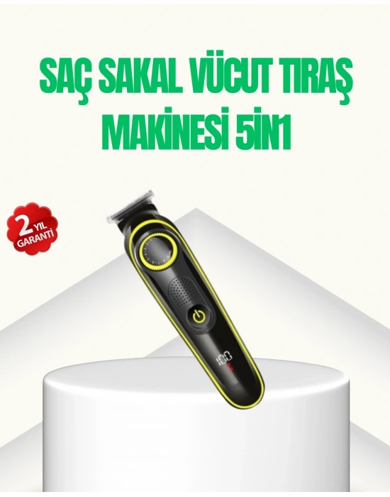 ® 5-in-1 Saç ve Sakal Şekillendirici Erkek Bakım Seti