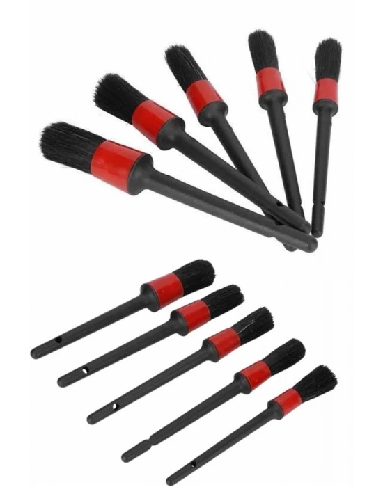 ® 5 Parça Araç İçi Temizlik Fırçası Araç İçi-Dışı Temizleme Fırça Seti