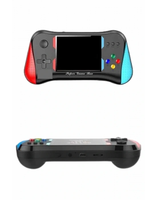 ® 500 Oyunlu Retro Sup Konsolu Taşınabilir Mini Gamepad 3,5 İnç Ekran