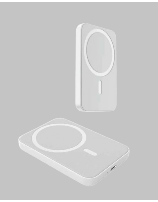 ® 5000mAh Manyetik Powerbank – iPhone Serisi İçin Taşınabilir Kablosuz Şarj Cihazı