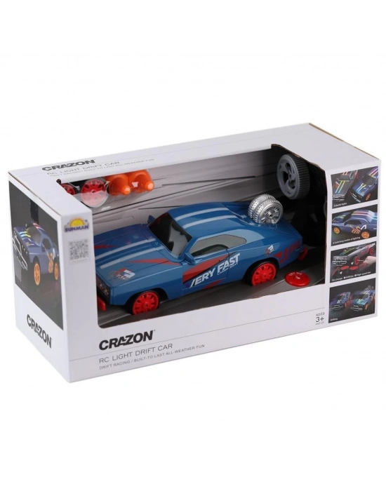 ® 5016  ARABA DRİFT FF YEDEK TEKERLEK KUKALI IŞIKLI 7 4V USB 2A