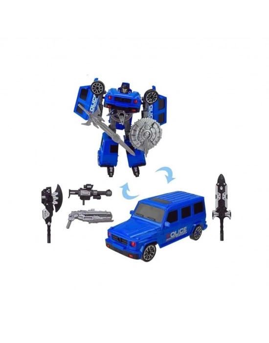 ® 5039 -YFN-ROBOT TRANSFORMER POLICE-G/FAST FLAME 2R 2A
