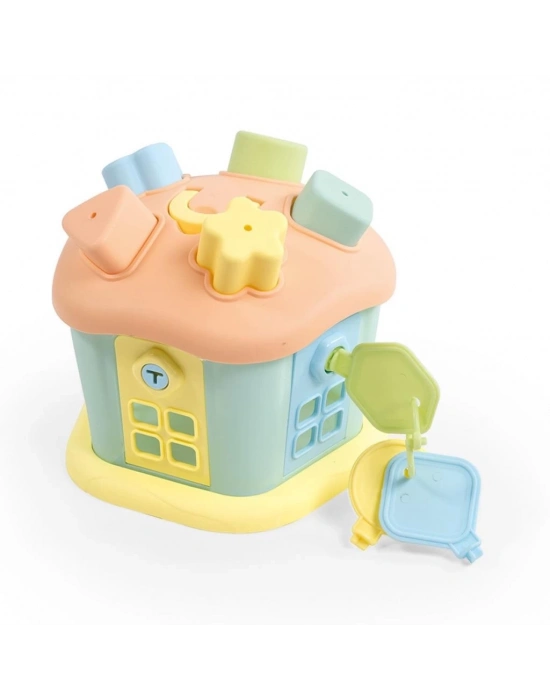 ® 5196 Sevimli Bultak Ev Kilitli Kapı -Dolu Oyuncak