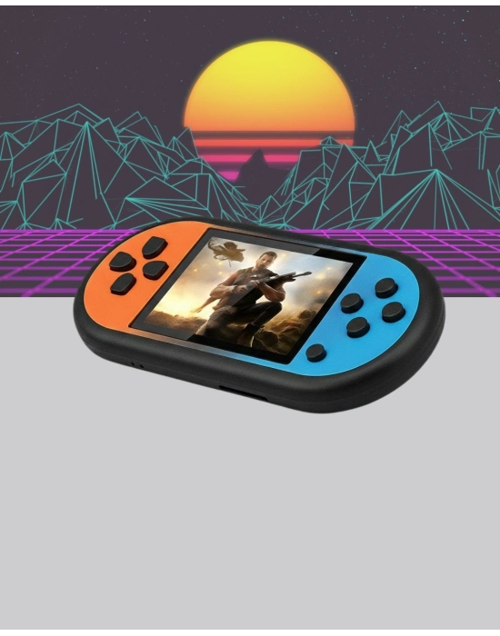 ® 520 Oyunlu El Oyun Konsolu TV Bağlantılı HD LCD Ekranlı