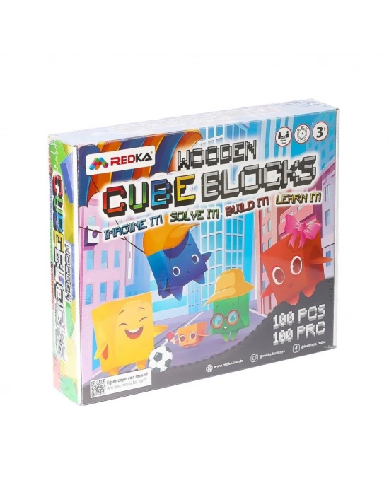 5642 Wooden Cubes Bloc