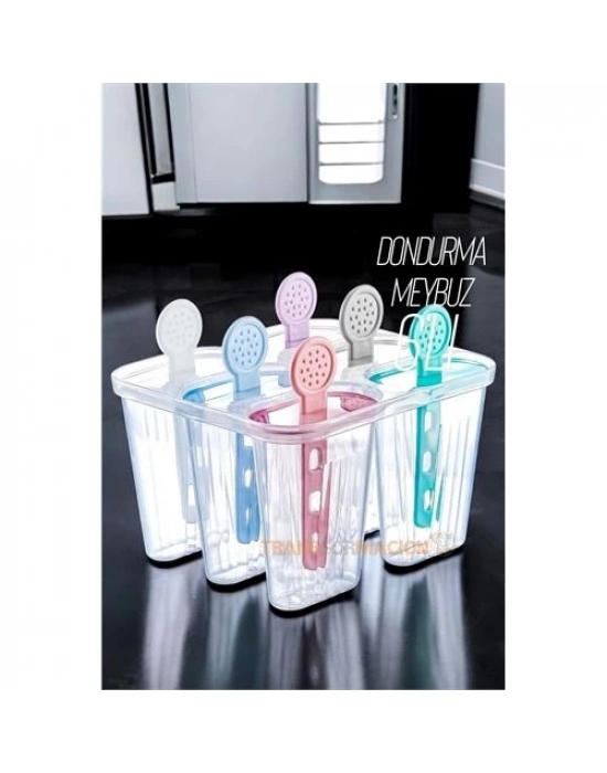 6 lı Dondurma Kalıbı Meybuz Kalıbı 721454