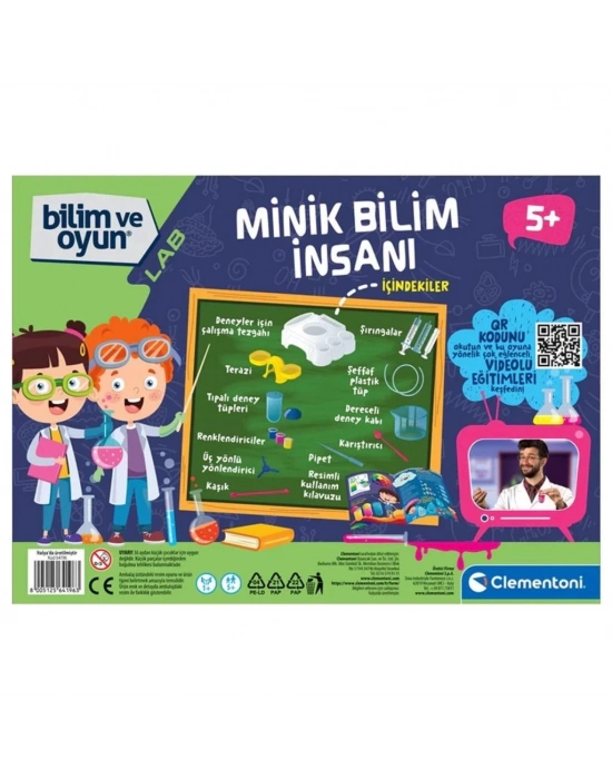 ® 64196 Bilim ve Oyun - k Bilim İnsanı +5 yaş