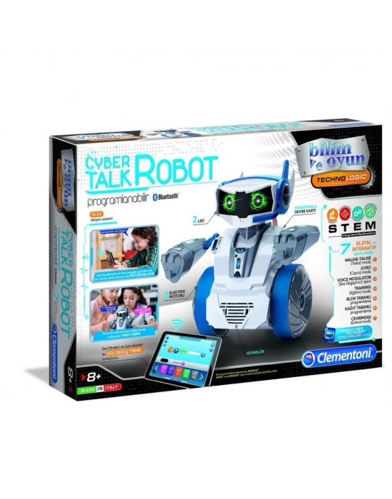 ® 64447 Cyber Talk Robot - Robotik Laboratuvarı +8 yaş
