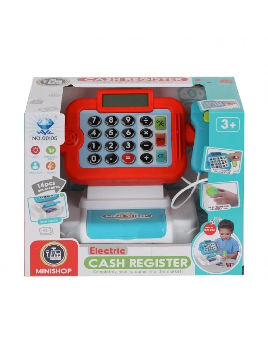 ® 66105 Sesli ve Işıklı Yazar Kasa -Prestij Oyuncak