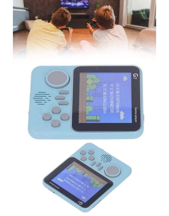 ® 666 Oyunlu Retro El Konsolu Atari 3.5 İnç Taşınabilir Oyun Konsolu