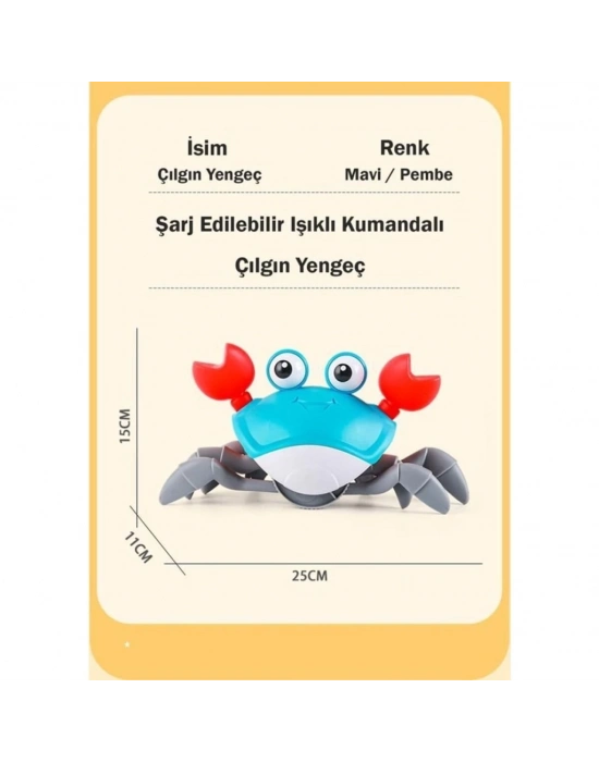 ® 6721E ŞARJLI KUMANDALI YENGEÇ