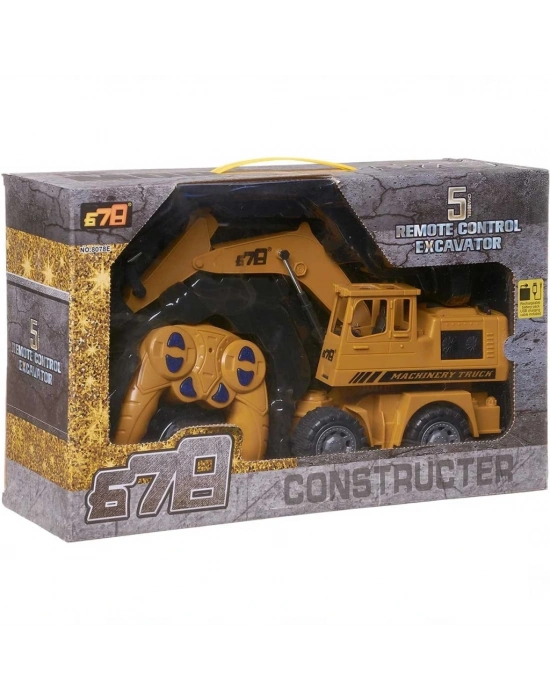 678 Kumandalı 5 Kanal Şarjlı Kepçe