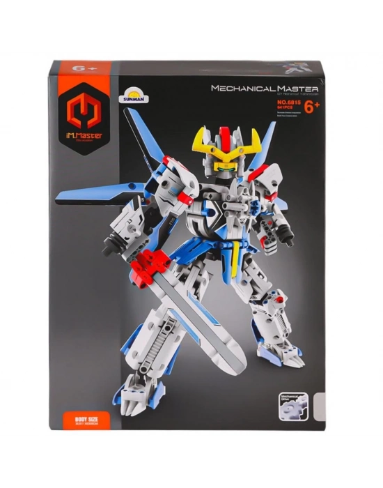 ® 6815 IMM Mekanik Master Blokları Robot Asker 641 Parça