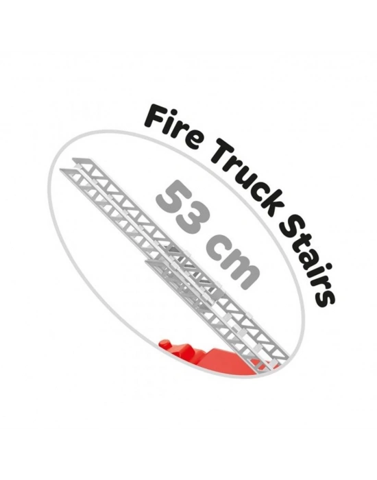 ® 7022 İTFAİYE KAMYONU PENCELİ KUTUDA 38 CM