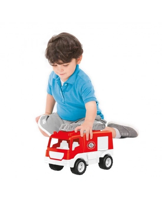 ® 7022 İTFAİYE KAMYONU PENCELİ KUTUDA 38 CM