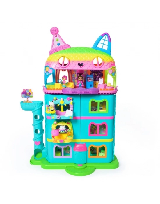 ®  70742 Gabbys Dollhouse Festival Evi Eğlenceli Müzikli Oyun Seti 63 cm -Spinmaster