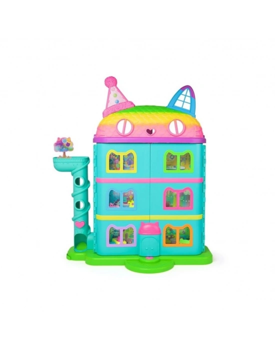 ®  70742 Gabbys Dollhouse Festival Evi Eğlenceli Müzikli Oyun Seti 63 cm -Spinmaster