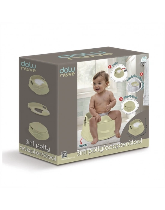 ® 7183 Lazımlık Adaptör Basamak Eco Green -Dolu Oyuncak