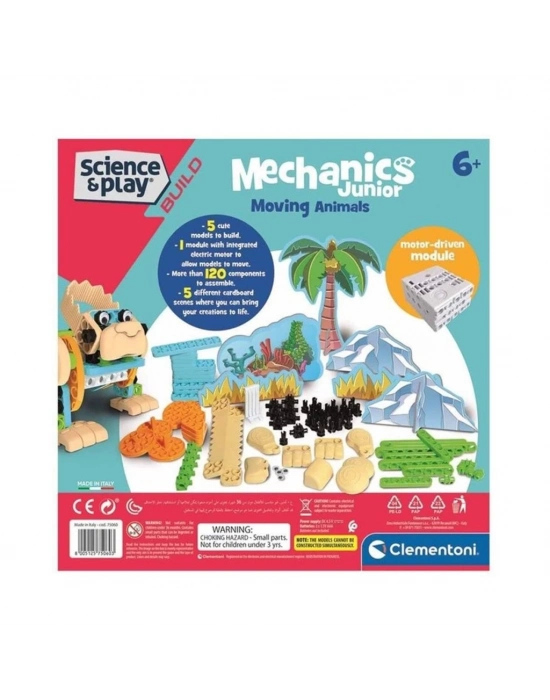 ® 75060TR Mechanics Junior Hareketli Hayvanlar- Mekanik Lab. /BilimveOyun +8 yaş