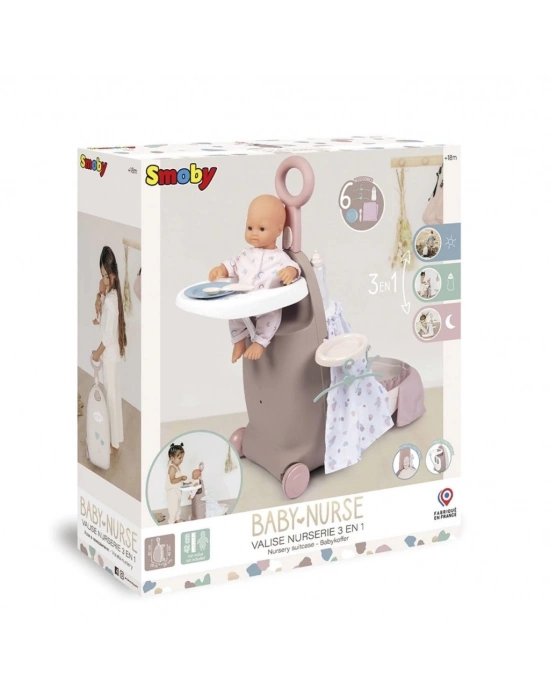 ® 7600220374 Baby Nurse Çocuk Odası Valizi 3 IN 1