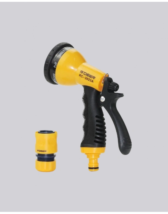 ® 8 Modlu Bahçe Sulama Tabancası Seti Bitki Çiçek Araç Temizleme