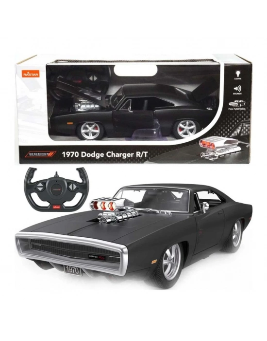® 99010 1970 Dodge Charger R/T Sesli ve Işıklı Uzaktan Kumandalı Araba -