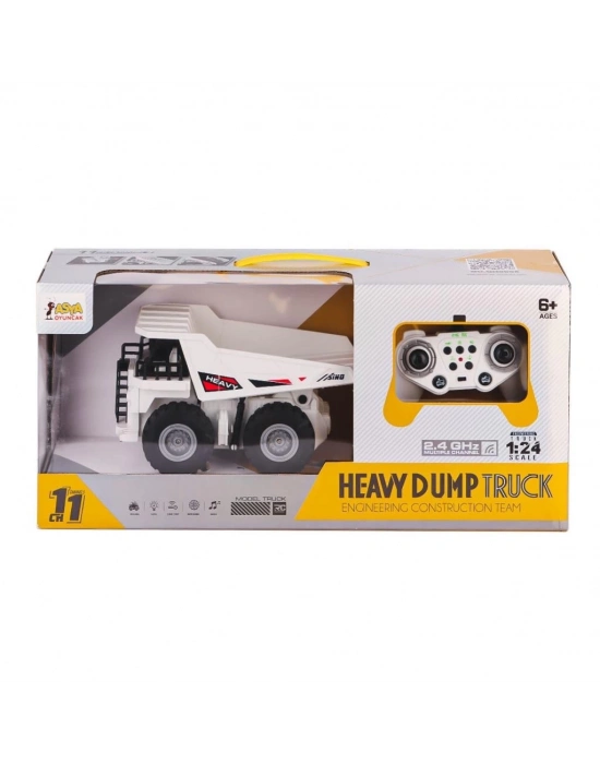 ® A8196-QH9008 Kumandalı Ağır Döküm Kamyon 1:24  -Asya Oyuncak