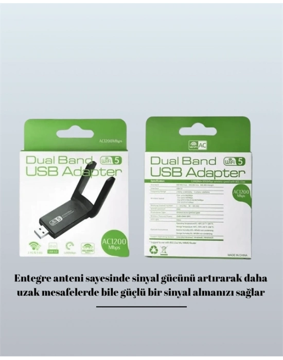® AC1200 USB WiFi Adaptör