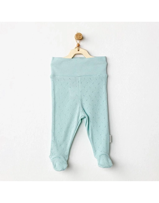 ®   AC24706 Jacquard Patikli Bebek Pantolon Green