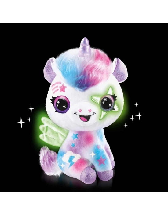 ® Airbrush Peluş Karanlıkta Parlayan Sihirli Unicorn