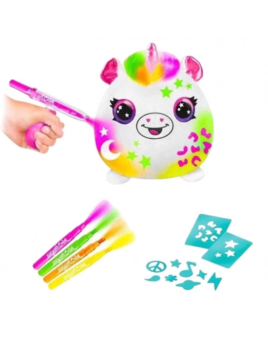 ® Airbrush Peluş Neon Boyama Seti