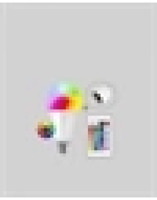 ® Akıllı 9W RGBW LED Ampul, tasaruflu romantik ışıklı