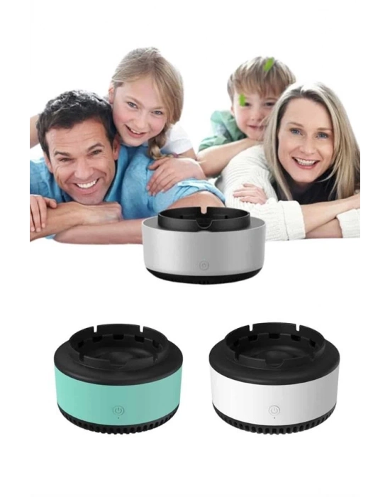 ® Akıllı Kokusuz Küllük Dumanı İçine Çeken Kül Tablası Hava Temizleyici