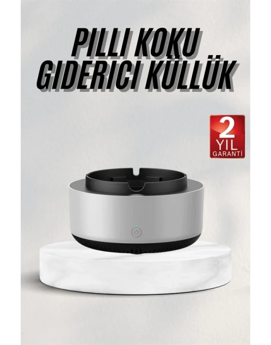 ® Akıllı Kokusuz Küllük Dumanı İçine Çeken Kül Tablası Hava Temizleyici
