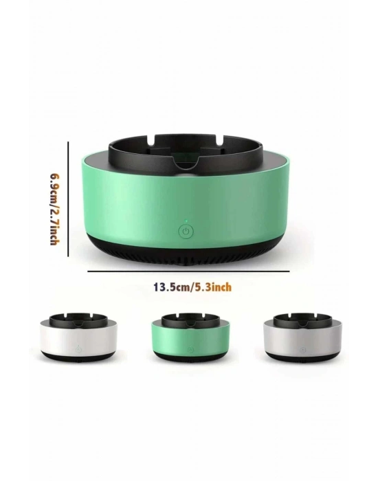 ® Akıllı Kokusuz Küllük Dumanı İçine Çeken Kül Tablası Hava Temizleyici