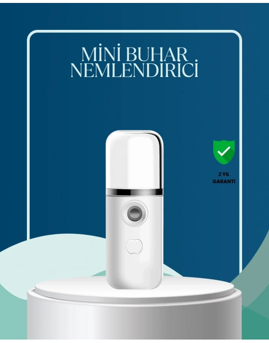 ® Akıllı Pro Teknolojili Şarjlı Nemlendirici – Portatif Cilt ve Hava Nemlendirici Cihaz