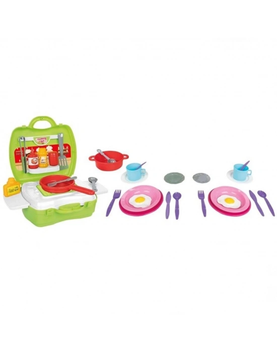 ®  Aksesuarlı Çantalı Mutfak Seti 39 Parça