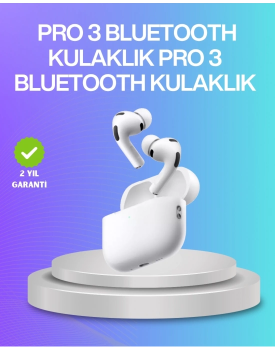 ® Aktif Gürültü Engelleyici Kablosuz Bluetooth Kulaklık – Şarj Kutulu, Uzun Ömürlü
