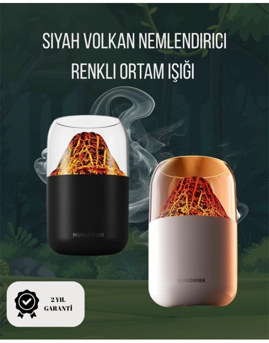 ® Alev Efektli Ultrasonik Difüzör