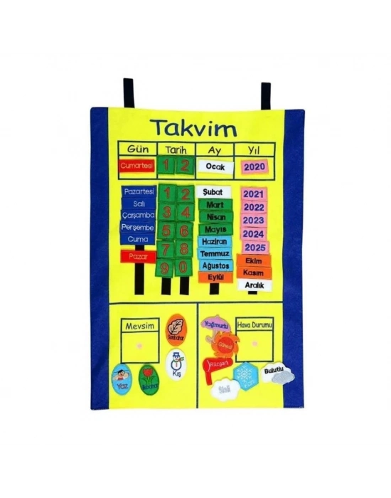 ® AND-5121 CIRTLI TAKVİM PANO