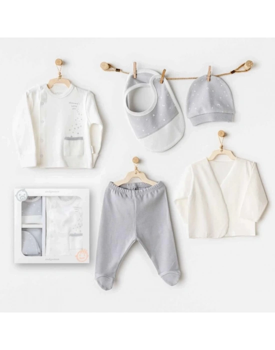 ®   AC25700 Mommys Little Star 5Li Hastane Çıkışı Ekru