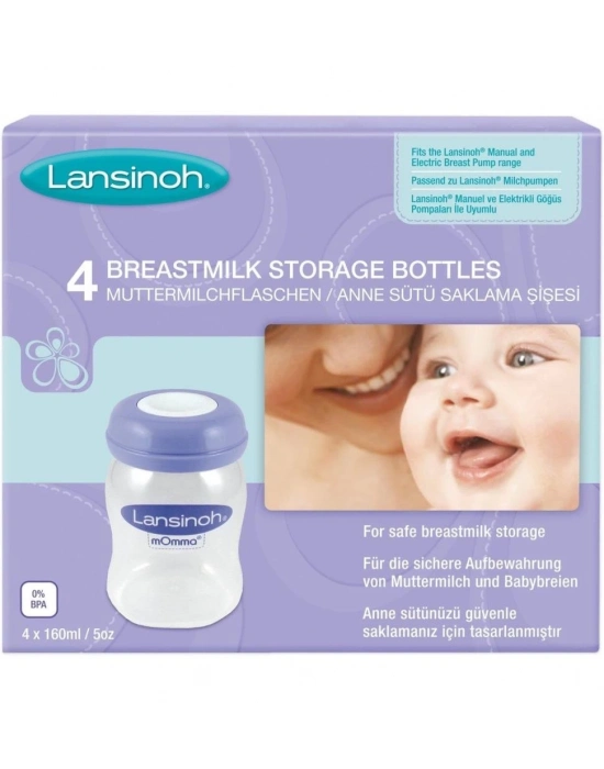 ®   Anne Sütü Saklama Kabı 4Lü