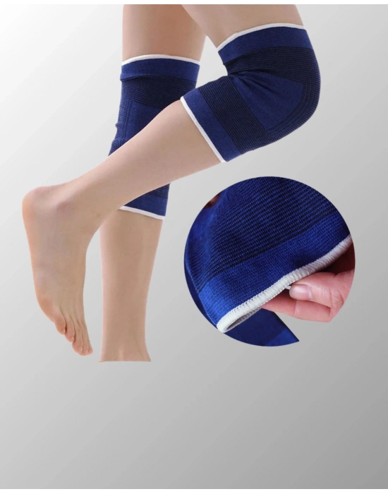 ® Anti-Slip Diz Bandajı Sporcu Desteklikli Koruyucu Model