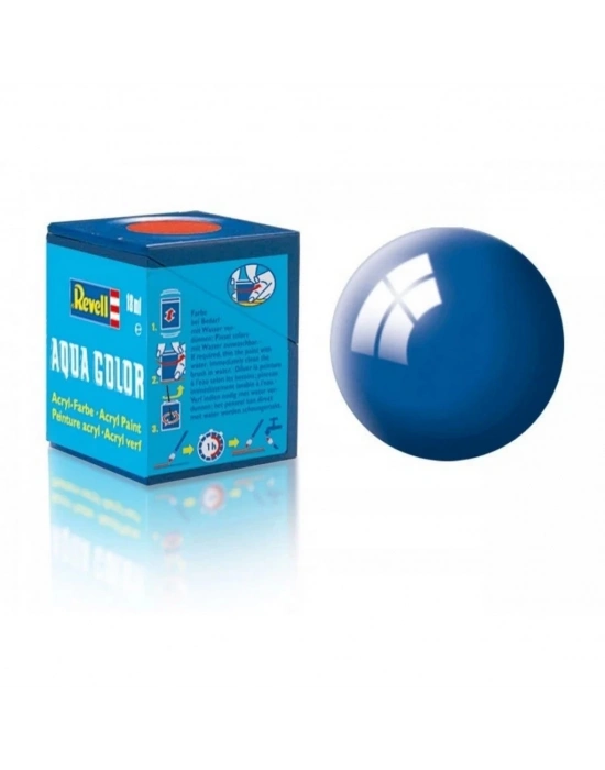 ® Aqua Color Blue - Gloss Boya - 18 ml