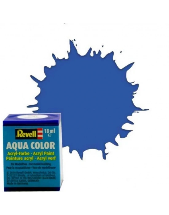 ® Aqua Color Blue - Mat Boya- 18 ml